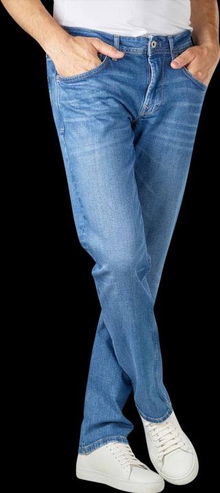 Actual product image Pepe Jeans Cash Straight Fit Medium Blue (W40/L34)