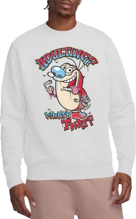 Immagine prodotto Ren & Stimpy Adulting Whats That? Felpa Adulto Unisex (L)