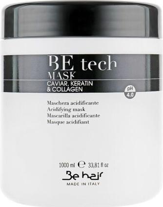 Be Hair Be Tech Caviar Keratin & Collagen Acidifying Mask Moisturizing Hair Conditioner 1L (1000 ml)