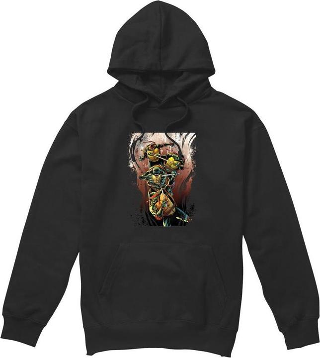 Immagine prodotto Teenage Mutant NT Earthy Rainbow Warriors Felpa con Cappuccio Uomo (XXL)