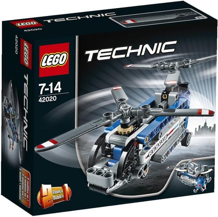 Produktbild LEGO Doppelrotor-Hubschrauber (42020, LEGO Technic)