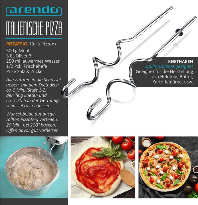 Actual product image Arendo Electric hand mixer (400 W)