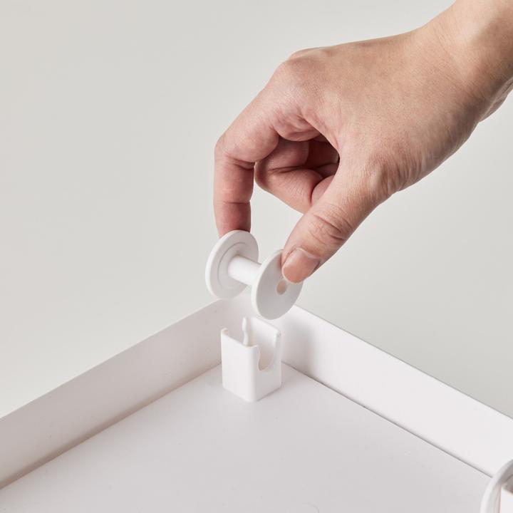 Produktbild Yamazaki Luftdichter Mülleimer mit Rollen TOWER (25 l)