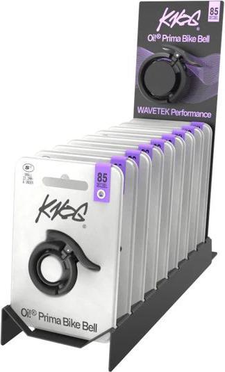 Produktbild knog. Oi Prima Mixed Fahrradklingel THEKENDISPLAY, (VE/10), anthracite