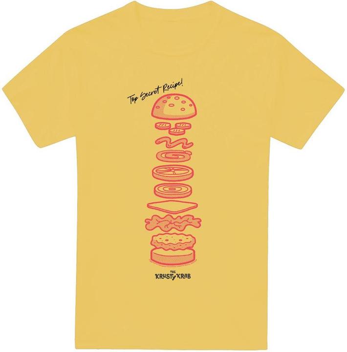 Produktbild Spongebob Squarepants Krabby Patty TShirt (M)