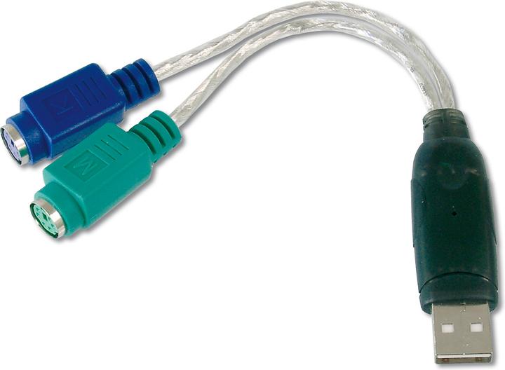 Digitus USB to PS/2 adapter cable (0.01 m)