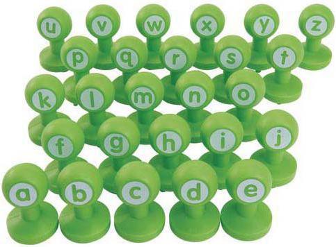 Produktbild Colorations – Stempeln in Kleinbuchstaben, 26 Stk.