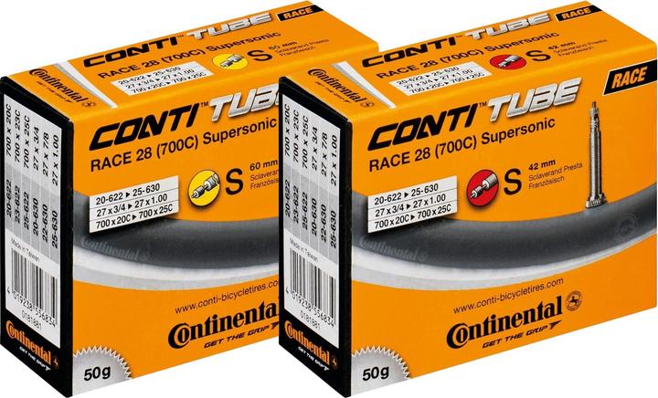 Produktbild Continental Race Supersonic (Presta (SV), 28", 42 mm)