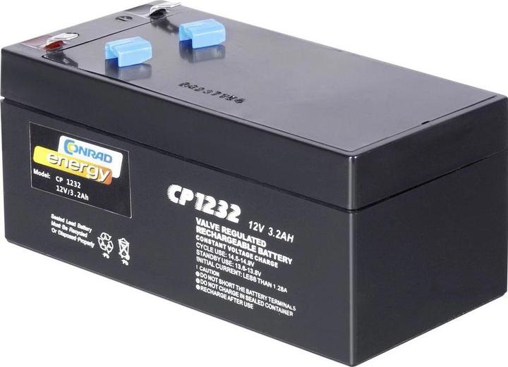 Produktbild Conrad energy Bleiakku 12 V 3.2 Ah energy CE (12 V, 3200 mAh)