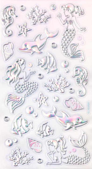 Immagine prodotto Folia Adesivo metallizzato Mermaid, dimensione foglio: 95 x 175 mm