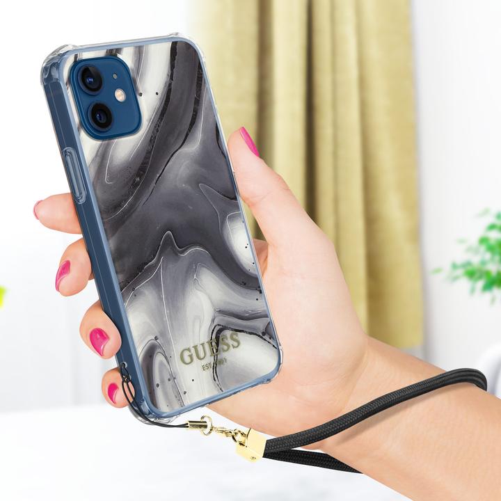 Actual product image Guess TPU Case Marble (Apple iPhone 12 Pro)