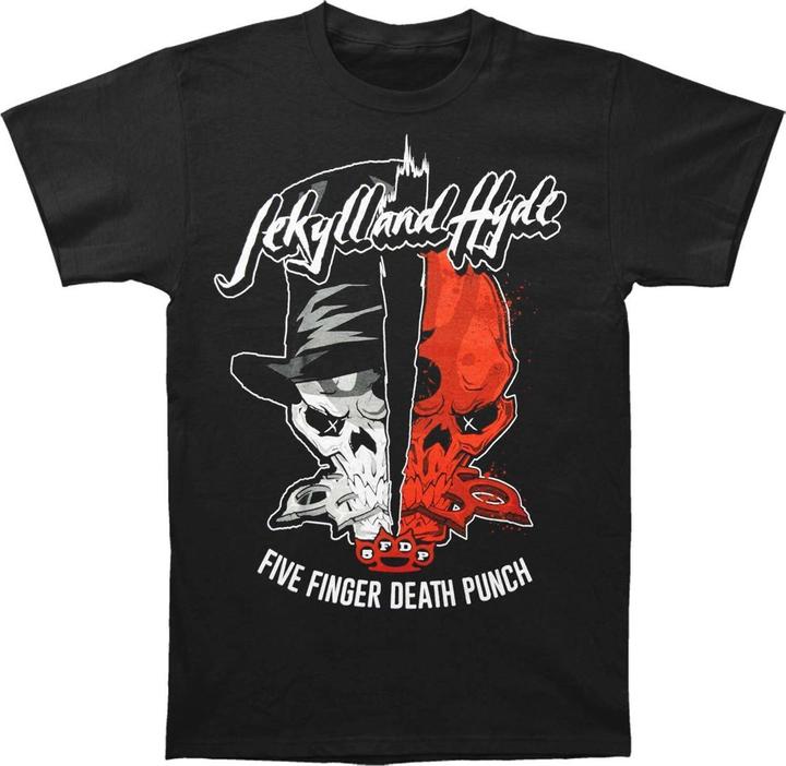 Five Finger Death Punch Unisex Adult Jekyll & Hyde Cotton T-Shirt