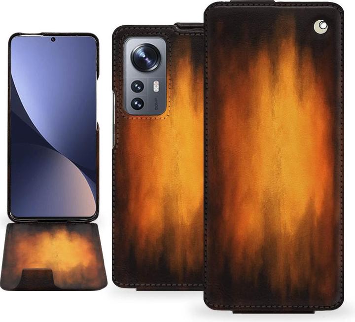 Actual product image Noreve Vertical leather shell (Xiaomi 12 Pro)