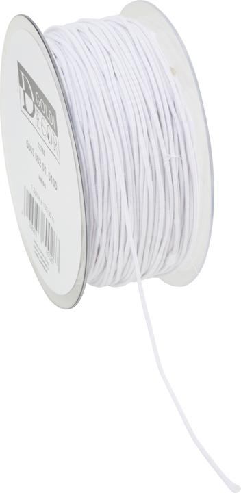 Produktbild Goldi decor VBS XXL Elastikband "2,0 mm", 100 m, Weiss (1 Stk.)