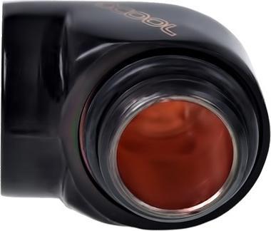 Actual product image Alphacool HF L-connector G1/4 ET to G1/4 IT Deep Black