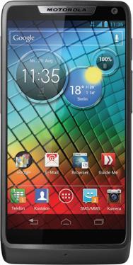 Image du produit Motorola Razr i Xt890 (8 Go, Noir, 4.30", SIM simple, 8 Mpx, 3G)