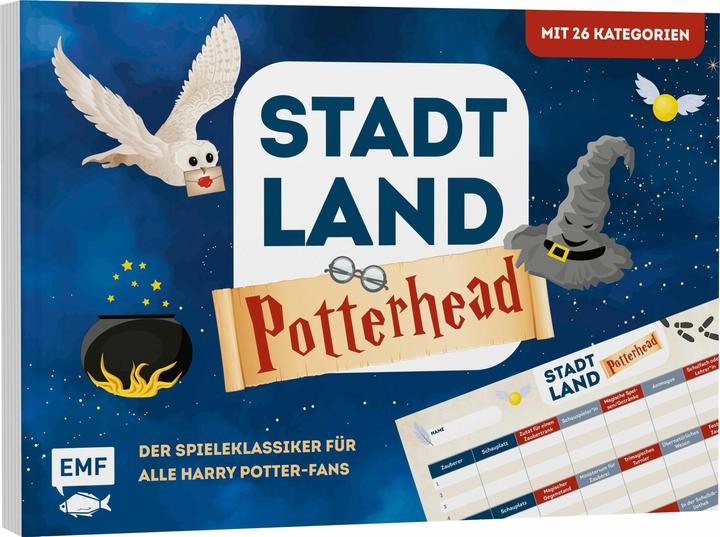 Immagine prodotto Town, Country, Potterhead - Il classico gioco per tutti i fan di Harry Potter (Tedesco)