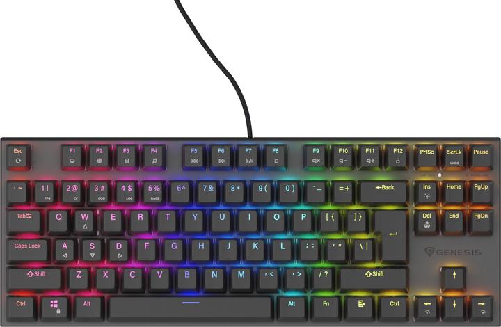 Produktbild Genesis Klawiatura Thor 303 TKL Outemu Peach Silent (NKG-1881) (Eng. Int., Kabelgebunden)