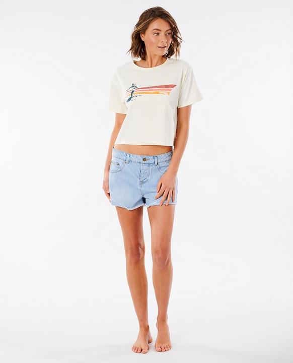 Image du produit Rip Curl T-Shirt GOLDEN STATE CROP TEE (M)