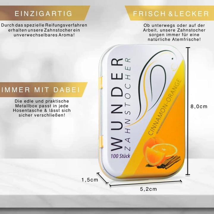 Produktbild Wunder Zahnstocher Zahnstocher mit Geschmack (1 x)