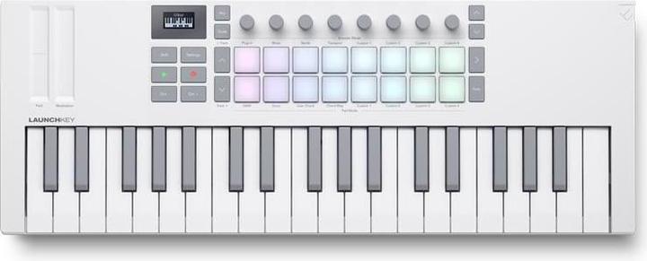 Produktbild novation Launchkey Mini 37 MK4 White (Keyboard)