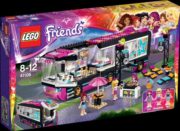 Produktbild LEGO Popstar Tourbus (41106, LEGO Friends, LEGO Seltene Sets)