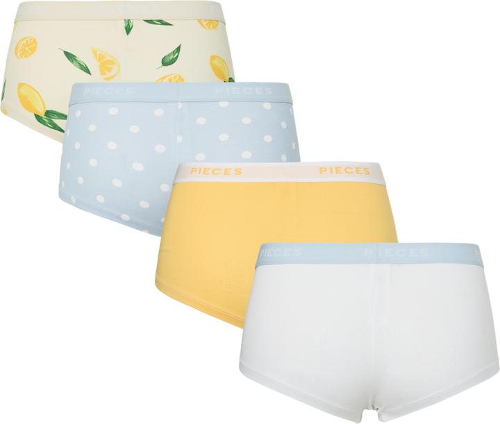 Immagine prodotto Pieces PCLOGO 4er-Pack Boxershorts (S, confezione da 4)