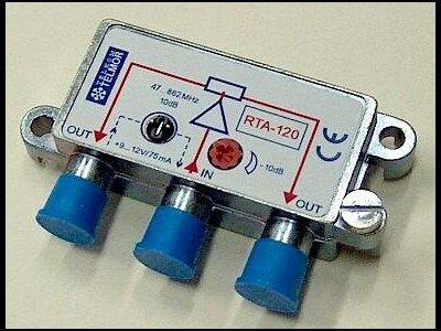 Produktbild Telkom Telmor TV-Verteiler RTA 120-aktiv 2-Ausgänge-TELMOR (Verteiler)