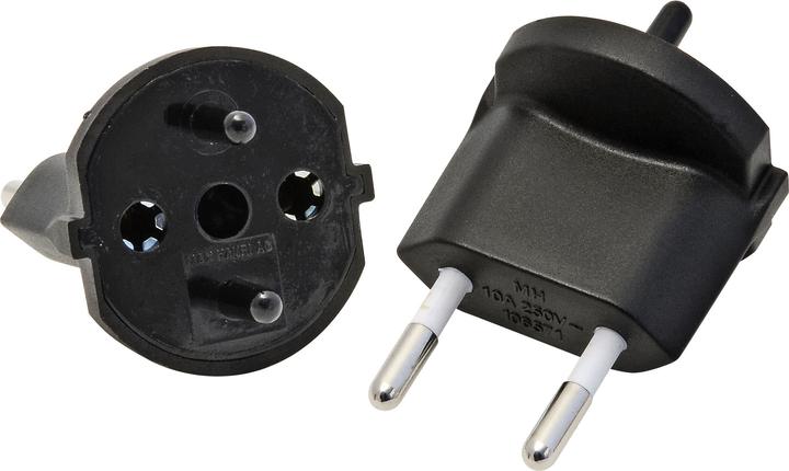 Produktbild Max Hauri Fixadapter Stecker Typ 11 (Typ 11, CEE 7/17)