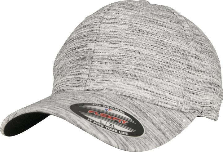 Flexfit Streifen Melierte Baseballkappe (S/M)