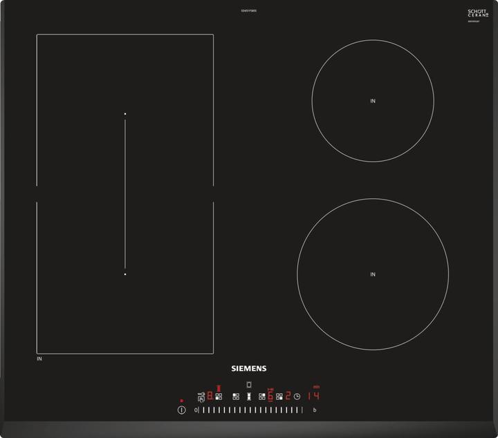 Actual product image Siemens iQ500 ED651FSB5E Cooktop Integrated Zone Induction Hob 4 Zone(s)