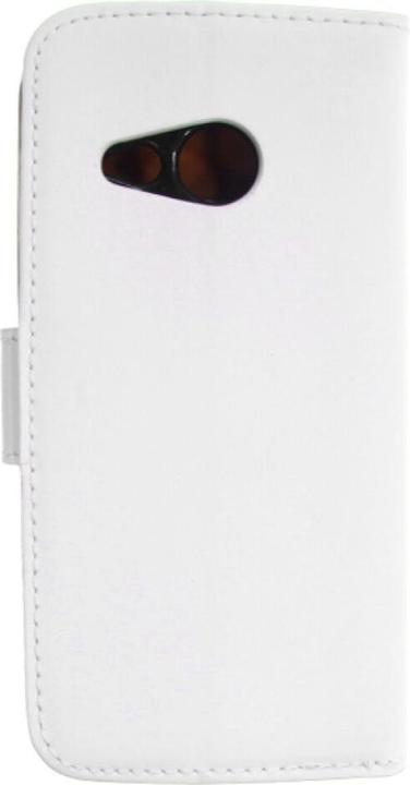 Actual product image OEM Slim Leather Book Case for HTC M8 mini - white 4250710552771 (HTC One Mini 2)