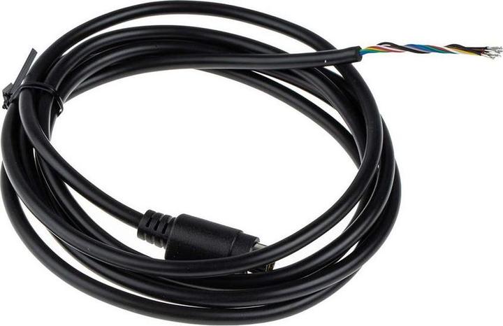 Actual product image Rs Pro DIN video cable, 9-pin, mini-DIN open end, black plug, length 2m (2 m)