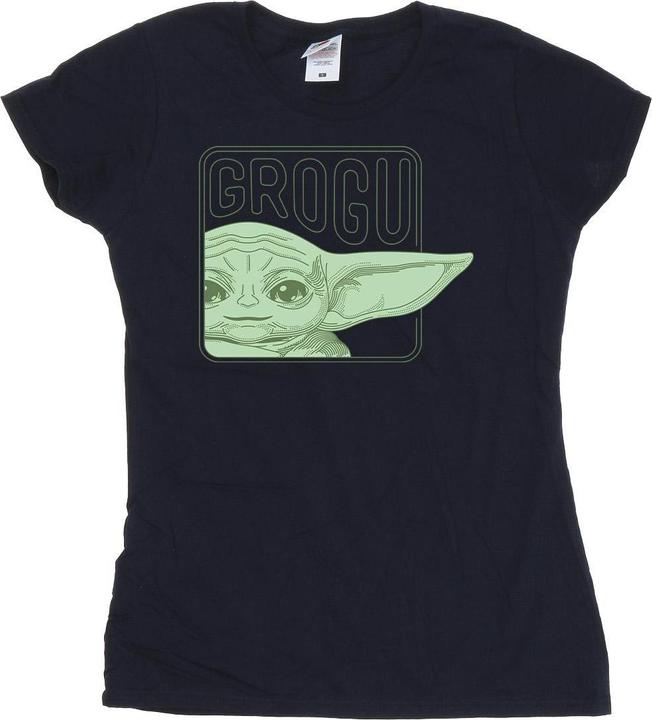 Star Wars The Mandalorian Grogu Box TShirt (M)