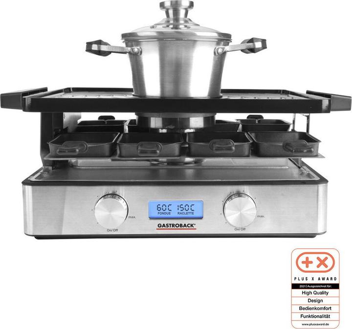 Image du produit Gastroback Raclette-Fondue Advanced Plus