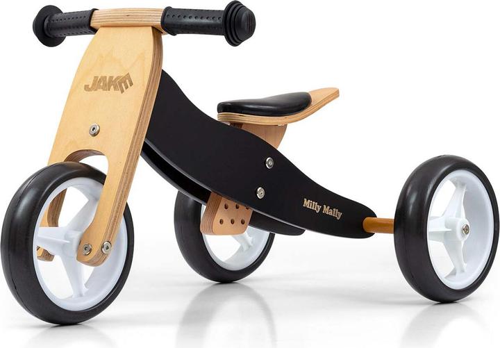 Mally Milly JAKE Classic Black 2in1 multifunctional bicycle reflector for children
