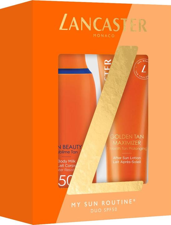 Actual product image Lancaster My Sun Routine Duo SPF50 Kit (Suntan lotion, SPF 50, 300 ml)