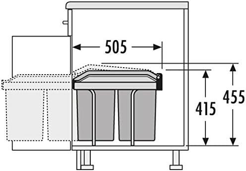 Image du produit Hailo AS Tandem 15/15 (30 l)