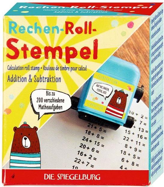 Produktbild Die Spiegelburg Rechen-Roll-Stempel