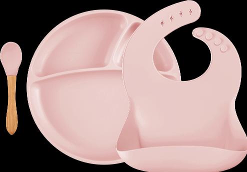 Produktbild Minikoioi BLW Set II Teller + Lätzchen + Löffel