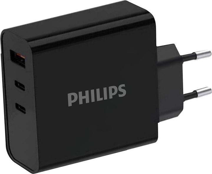 Produktbild Philips - 65W AC CHARGER 2 USB-TYPE-C AND 1 USB-A PORTS (65 W)