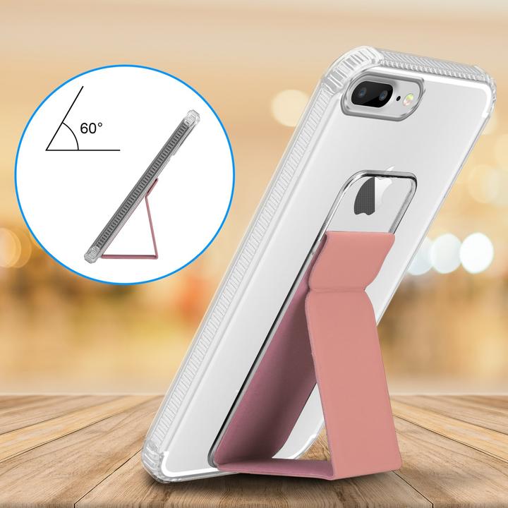 Produktbild Cadorabo Hülle für Apple iPhone 7 PLUS / 7S PLUS / 8 PLUS im TPU mit Halterung LM167 Style (Apple iPhone 7 Plus, Apple iPhone 7s Plus)