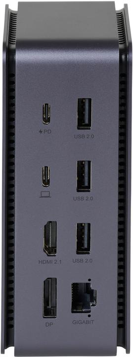 Image du produit eSTUFF Station d'accueil USB4 Pro Dual (USB-C, 7 Ports)