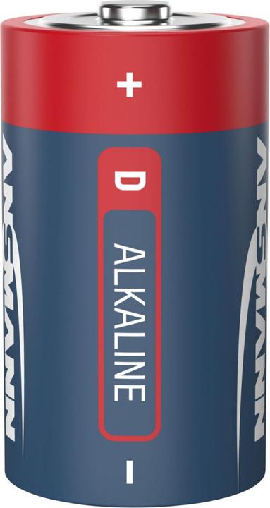 Actual product image Ansmann D LR 20 Red-Line (2 pcs., D, 16000 mAh)