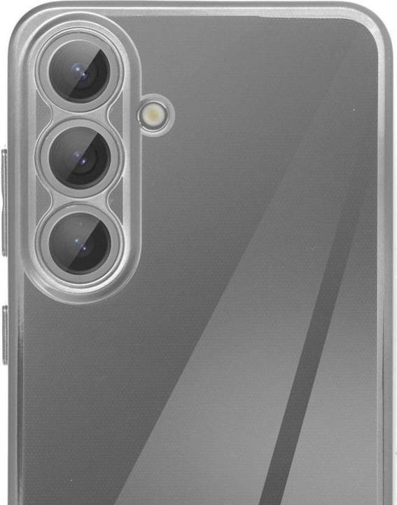 Actual product image OEM Back panel cover Case GLAM for SAMSUNG A15 5G / A15 4G silver