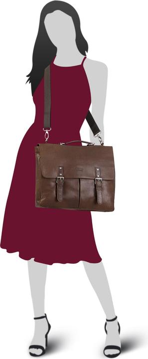 Actual product image Mano Don Paolo Briefcase