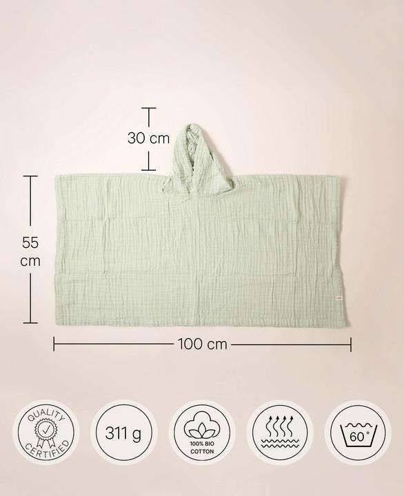 Image du produit Esmée Kinder Bademantel, Poncho (86, 92)