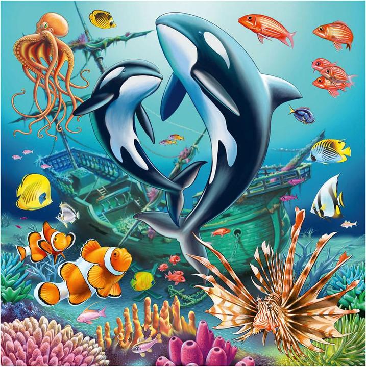 Produktbild Ravensburger Bezaubernde Unterwasserwelt (49 Teile)