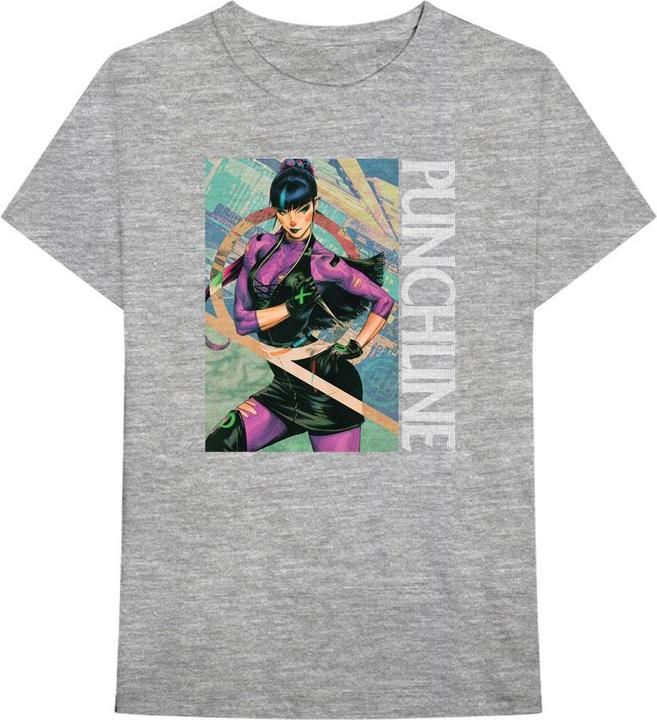 Unisex Adult Punchline Cotton T-Shirt (XL)