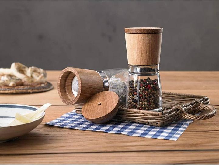 Productafbeelding WMF Molen Set Zoutmolen Peper Molen Set 2st Keramische Molen Ceramill Natuurglas (Peper, Zout)